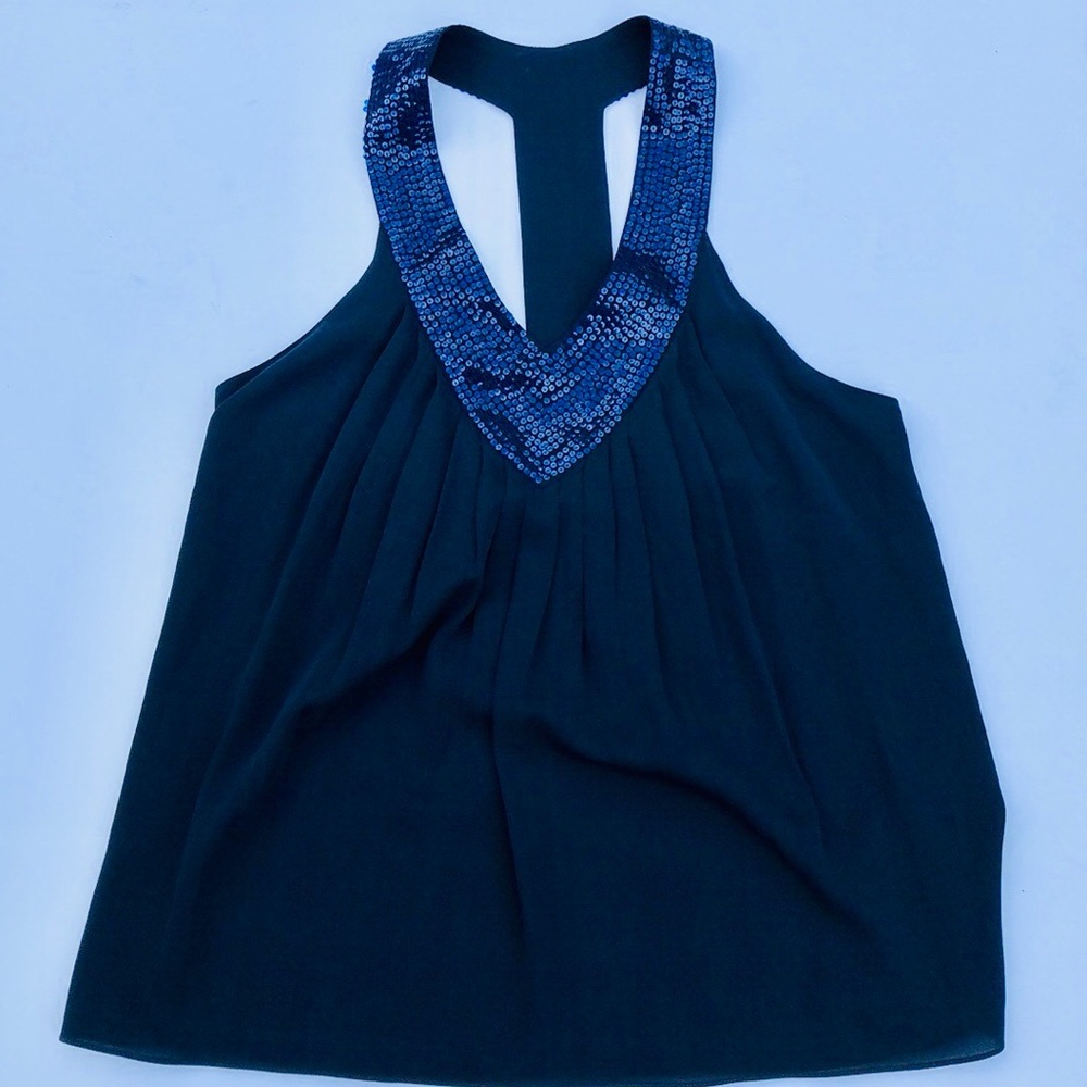 ALICE AND OLIVIA silk tank